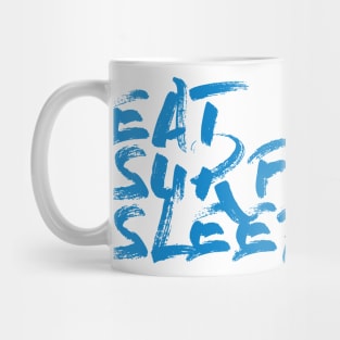 eat-surf-sleep-slug life Mug